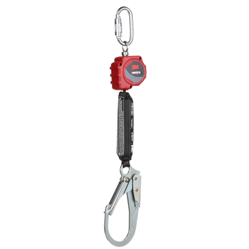 3M™ Protecta® Self-Retracting Lifeline with Carabiner 3100508, Web, Steel Rebar Hook, 6ft