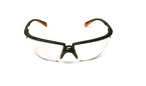 3M™ Privo™ Protective Eyewear 12261-00000-20 Clear Anti-Fog Lens, Black Frame 20 EA/Case