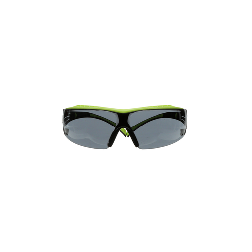 3Mâ„¢ SecureFitâ„¢ 400 Series Safety Glasses SF402XAF-GRN, Green/Black, Gray Anti-Fog/Anti-Scratch Lens, 20 EA/Case