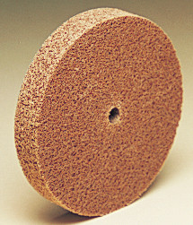Scotch-Brite™ Roloc™ Cut and Polish Unitized Wheel TR, 3 in x 1/4 in x NH 9A MED, 40 ea/Case, SPR 020291A