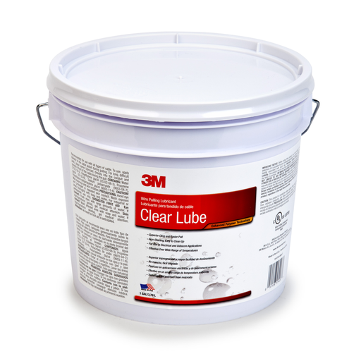 Product image for 3M WLC-1 1 Gallon Clear Wire Pulling Lubricant