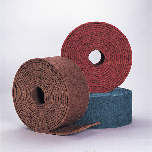 Standard Abrasives™ A/O Buff and Blend GP Roll 830011, 6 in x 30 ft A MED, 2 ea/Case