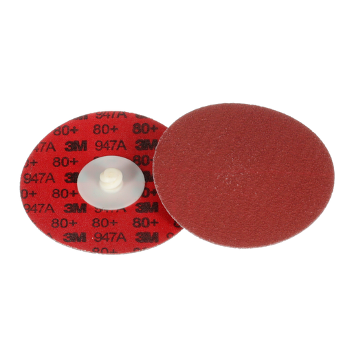 3Mâ„¢ Cubitronâ„¢ II Rolocâ„¢ Durable Edge Disc 947A, 80+, X-weight, TR, Maroon, 3 in, Die R300V, 50/Carton, 200 ea/Case