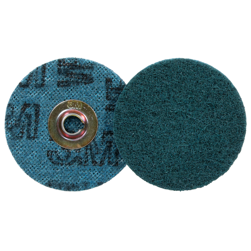 Scotch-Brite™ Roloc™ Surface Conditioning Disc, SC-DM, A/O Very Fine, TSM, 3 in, 25/Carton, 100 ea/Case