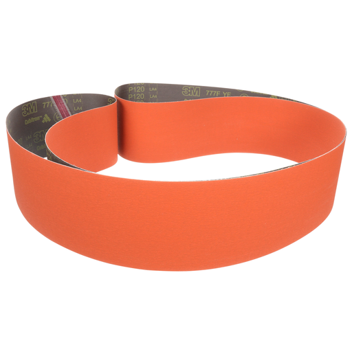 3M™ Cloth Belt 777F, 80 YF-weight, 1-1/2 in x 30 in, Fabri-lok, Single-flex