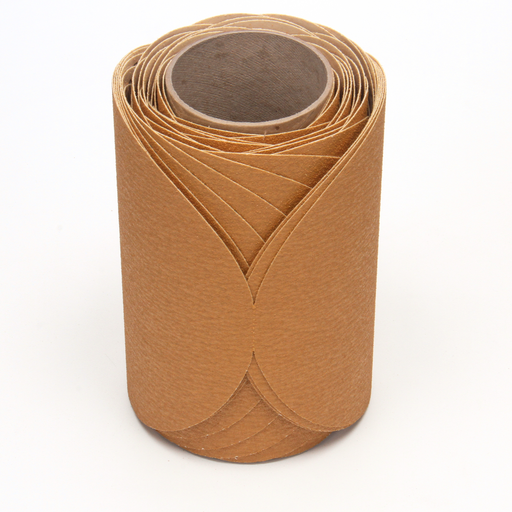 3M™ Stikit™ Paper Disc Roll 363I, 80 F-weight, 5 in x NH, Die 500X, 100 Discs/Roll, 4 Rolls/Case