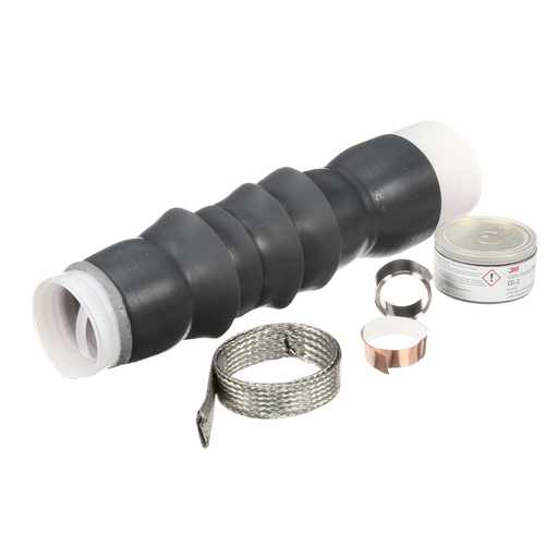 Mayer-DDS-3M™ Cold Shrink QT-III Termination Kit 7695-S-4, Tape, Wire, UniShield®, 5-25/28 kV, 4 Skirt, 3/kit, Indoor/Outdoor-2
