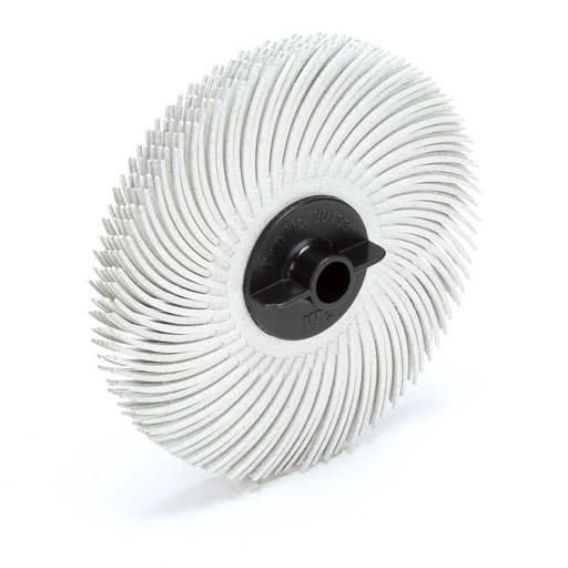 Scotch-Brite™ Radial Bristle Disc, 3 in x 3/8 in 120, 40/Carton, 80 ea/Case