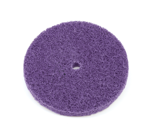 Scotch-Brite™ HS Blend and Finish Disc, BF-DC, A/O Medium, 6 in x 1/2 in, 100 ea/Case