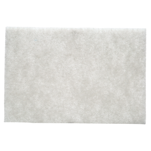 Scotch-Brite™ Light Cleansing Hand Pad 7445, HP-HP, Nepheline Syenite Super Fine, White, 6 in x 9 in, 20/Carton, 60 ea/Case