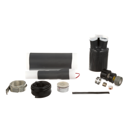 Product image for 3M 7624-T-95-3G Indoor 3 Conductor Cables Termination Kit with Ground Wires