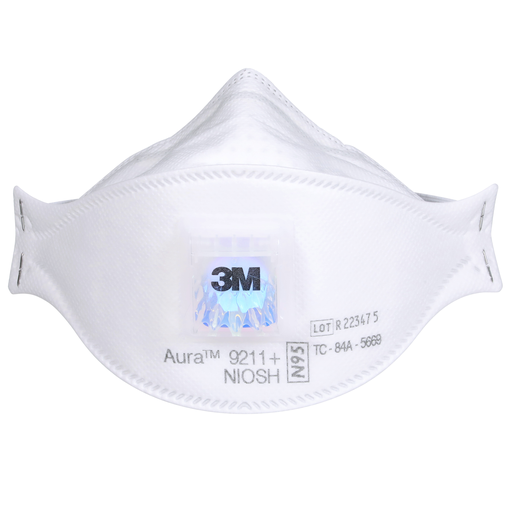 3M™ Aura™ Particulate Respirator 9211+, N95 120 EA/Case