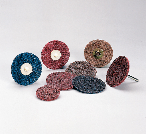 Standard Abrasives™ Quick Change Surface Conditioning GP Disc, 840338, A/O MED, TSM, MAR, 2 in, Die QS200PM, 50/Car, 500 ea/Case