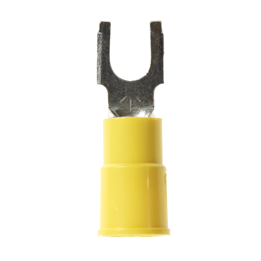 Mayer-DDS-3M™ Highland™ Vinyl Insulated Block Fork Terminal BFV10-10Q, AWG 12-10, 25/bag, 10 Bags/Case-1