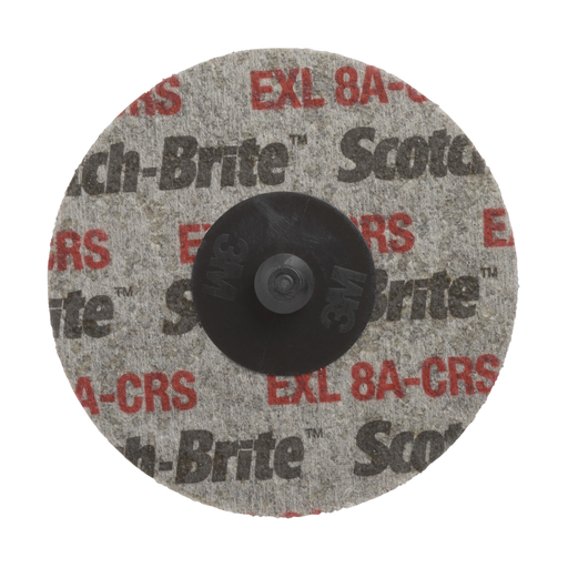 Scotch-Briteâ„¢ Rolocâ„¢ EXL Unitized Wheel, XL-UR, 8A Coarse, TR, 2 in, 60 ea/Case