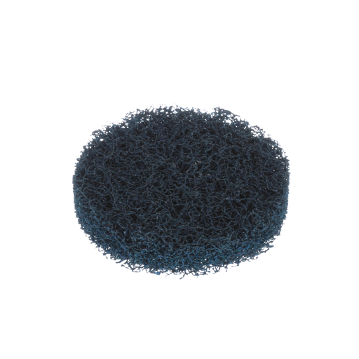 Standard Abrasives™ Quick Change Buff and Blend HS Disc, 840358, A/O Medium, TR, Blue, 2 in, Die Q200P, 50/Carton, 200 ea/Case