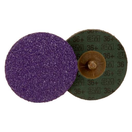 3Mâ„¢ Cubitronâ„¢ II Rolocâ„¢ Fibre Disc 786C, 33389, 3 in (75 mm), 36+, 15 Discs/Carton, 6 Cartons/Case