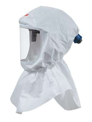 3M™ Versaflo™ Replacement Hood with Inner Collar S-605-10, for Premium Head Suspension, 10 ea/Case