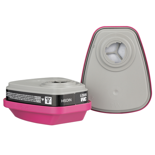 3M™ Organic Vapor Cartridge/Filter 60921, P100 60 EA/Case