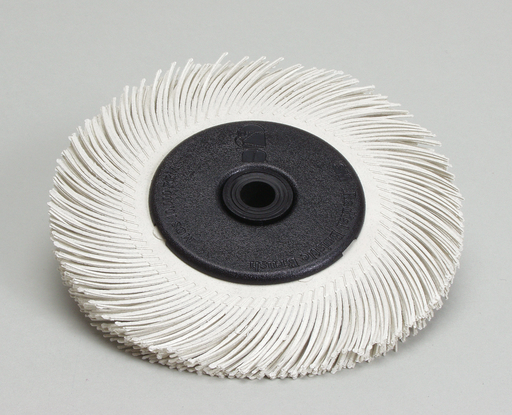 Scotch-Brite™ Radial Bristle Brush, BB-ZB, 120, Type C, 7-5/8 in x 1 in x 1-1/4 in, w/Flange, 2 ea/Case
