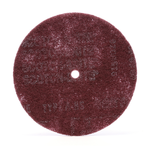 Scotch-Briteâ„¢ High Strength Disc, HS-DC, A/O Very Fine, 8 in x 1/2 in, 50 ea/Case
