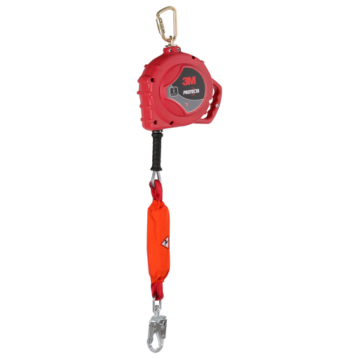 3M™ Protecta® Edge Self-Retracting Lifeline 3590047, Galvanized Cable, Steel Swivel Snap Hook, 33ft., Class 2, ANSI