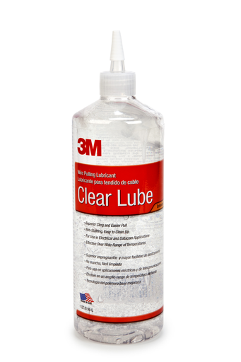 7100027021 - 3Mâ„¢ Clear Wire Pulling Lubricant WLC-QT, 12 Drums