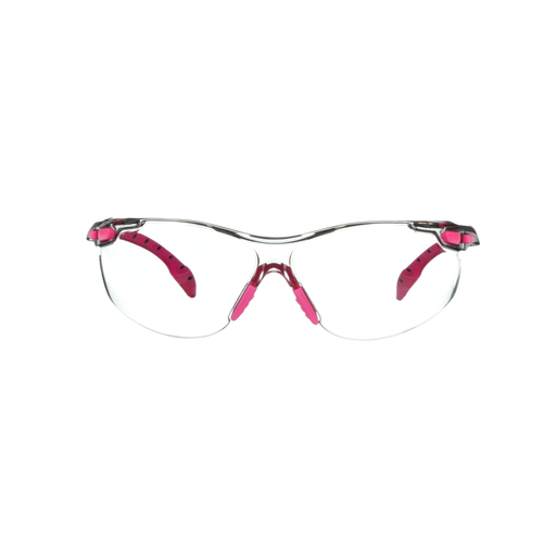 3Mâ„¢ Solusâ„¢ 1000-Series Safety Glasses S1401SGAF, Pink/Black, Clear Scotchgardâ„¢ Anti-fog Lens, 20 EA/Case