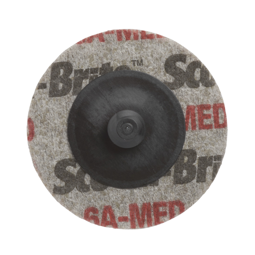 Scotch-Briteâ„¢ Rolocâ„¢ EXL Unitized Wheel, XL-UR, 6A Medium, TR, 2 in, 15/Carton, 60 ea/Case