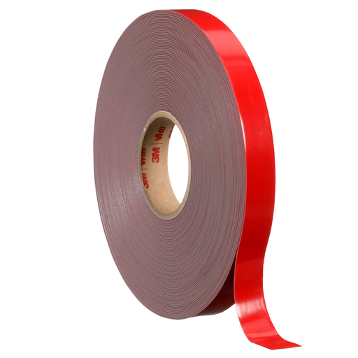 3M™ VHB™ Tape 4611, Dark Gray, 1 in x 36 yd, 45 mil, Small Pack, 2 Roll/Case