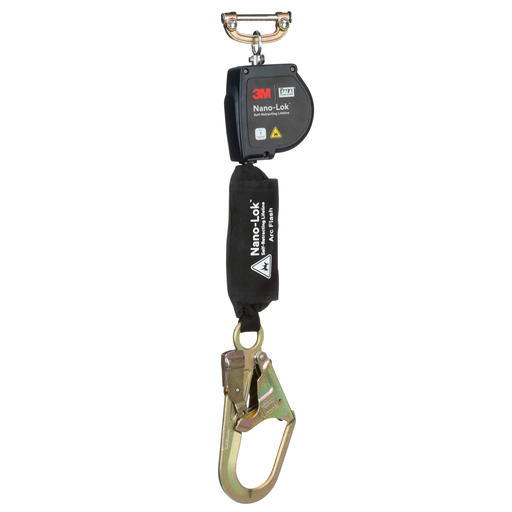 3M™ DBI-SALA® Nano-Lok™ Arc Flash Personal Self-Retracting Lifeline 3100575, Kevlar® Fiber Web, 8 ft