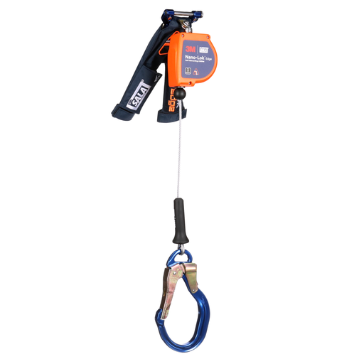 3M™ DBI-SALA® Nano-Lok™ edge Personal Self-Retracting Lifeline 3500291, Galvanized Cable, 8 ft