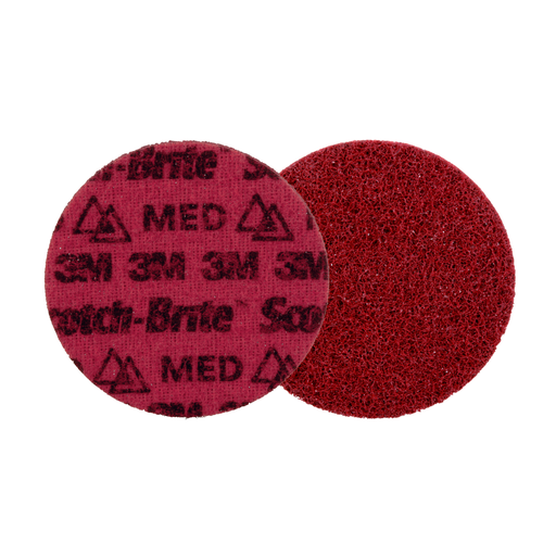 Scotch-Briteâ„¢ Precision Surface Conditioning Disc, PN-DH, Medium, 4-1/2 in x NH, 50 ea/Case