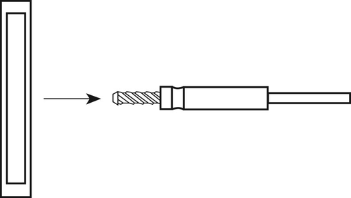 Standard Abrasives™ Mandrel, 707605, 3 in x 1/4 in x 1/4-20 TM-4, 5/Bag, 100 ea/Case