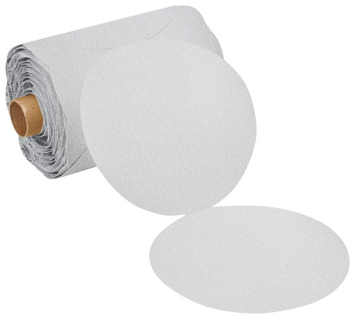 3Mâ„¢ Stikitâ„¢ Paper Disc Roll 426U, 320 A-weight, 6 in x NH, Die 600Z, 175 Discs/Roll, 6 Rolls/Case