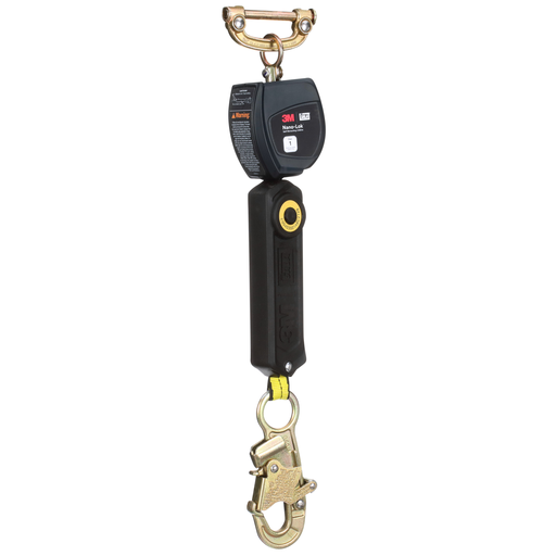 3M™ DBI-SALA® Nano-Lok™ Personal Self Retracting Lifeline, Web Steel Snap Hook, 3100526, 6 ft., Class 1, ANSI
