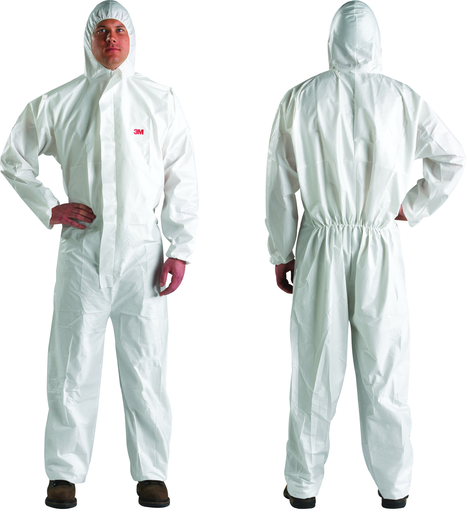 3Mâ„¢ Disposable Protective Coverall 4510-XXL White Type 5/6 SI, 20 ea/Case