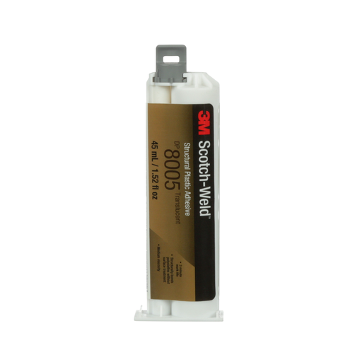 3M™ Scotch-Weld™ Structural Plastic Adhesive DP8005, Black, 45 mL Duo-Pak, 12/case