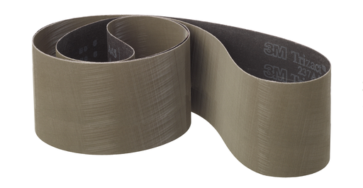 3M™ Trizact™ Cloth Belt 237AA, A100 X-weight, 6 in x 300 in, Film-lok, Full-flex, 20 ea/Case