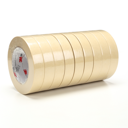 3Mâ„¢ Masking Tape 2308, Tan, 24 mm x 55 m, 5.3 mil, 36/case
