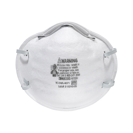 Mayer-DDS-3M™ Particulate Respirator 8200 8200H20-DC, Economy, 20/pack, 4 packs/case-1