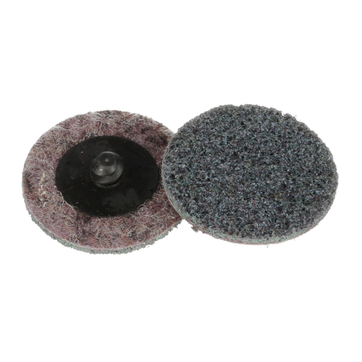 Scotch-Brite™ Roloc™ Light Grinding and Blending Disc, GB-DR, Super Duty A Coarse, TR, 3 in, 25/Carton, 100 ea/Case