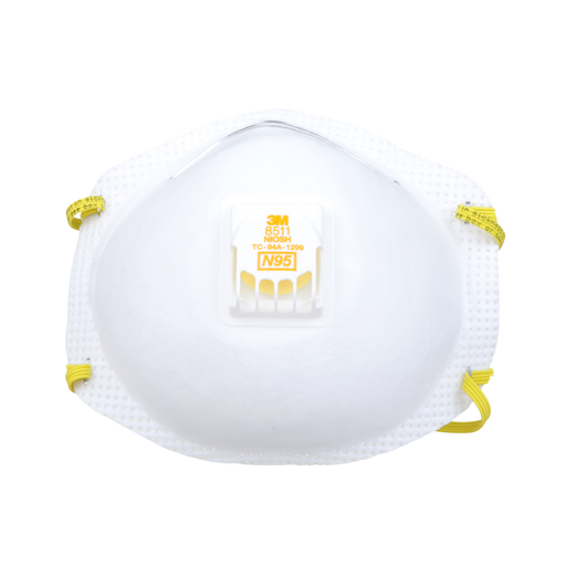 3Mâ„¢ Paint Sanding Valved Respirator 8511P2-DC-PS, 2 ea/pk, 6 pks/cs