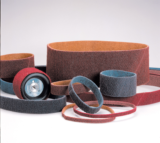 Standard Abrasives™ Surface Conditioning FE Belt 885102, 1/2 in x 24 in CRS, 10 ea/Case