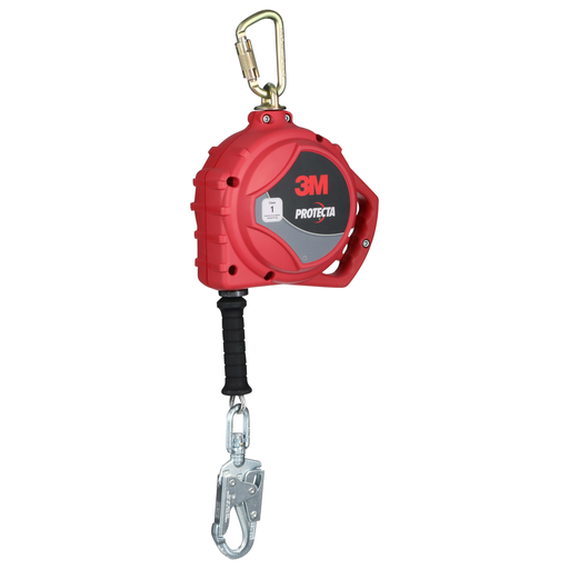 3M™ Protecta® Self-Retracting Lifeline 3590036, Galvanized Cable, Steel Swivel Snap Hook, 33ft., Class 1, ANSI