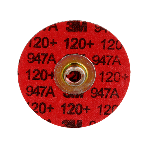 3Mâ„¢ Cubitronâ„¢ II Rolocâ„¢ Durable Edge Disc 947A, 120+, X-weight, TSM, Maroon, 2 in, Die RS200PM, 50/Carton, 200 ea/Case