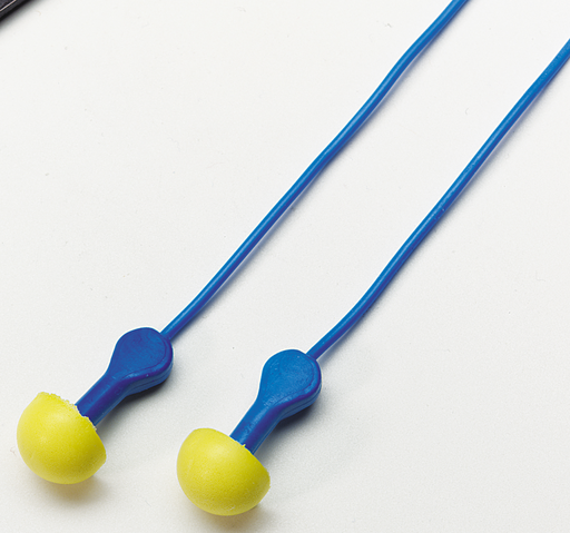 3M™ E-A-R™ EXPRESS™ Pod Plugs™ Earplugs 311-1115, Corded, Assorted Color Grips, Pillow Pack, 400 Pair/Case
