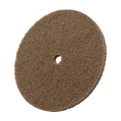 Scotch-Brite™ Cut and Polish Disc, CP-DC, A/O Medium, 6 in x 1/2 in, 100 ea/Case