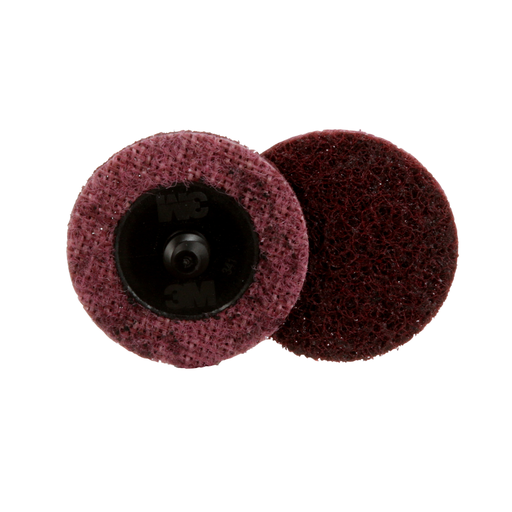 Scotch-Brite™ Roloc™ Surface Conditioning Disc, 07481, SC-DR, A/O Medium, TR, 2 in, 25/Carton, 100 ea/Case