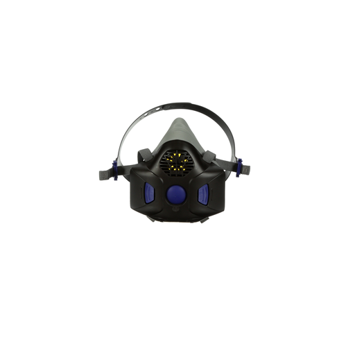 3M™ Secure Click™ Half Facepiece Reusable Respirator with Speaking Diaphragm HF-803SD, Large, 10 ea/Case